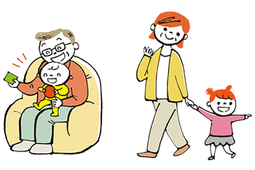 子どもが元気なとき 一時的で軽易な預かり、送迎などの援助活動
